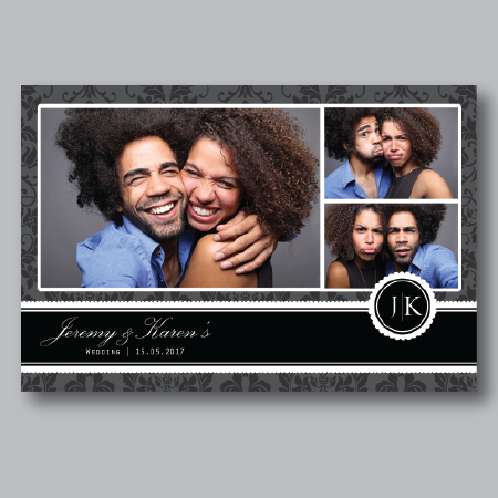 wedding photo booth template