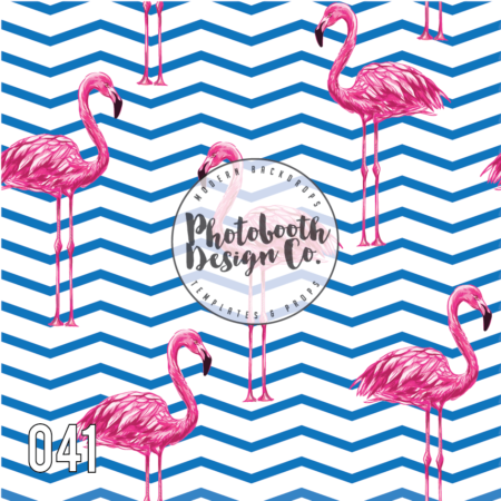 flamingo photobooth backdrop