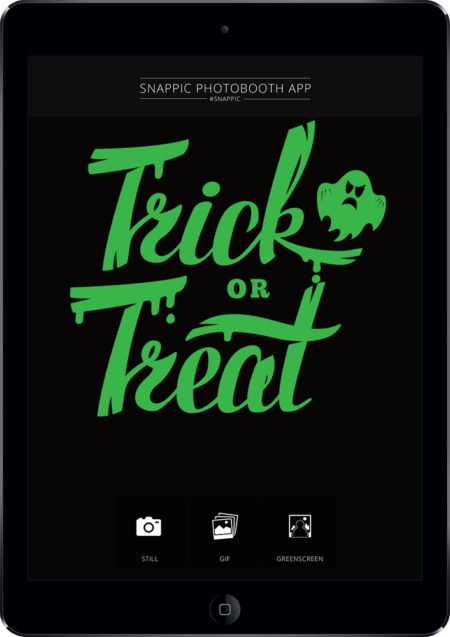 Snappic Ipad Branding halloween