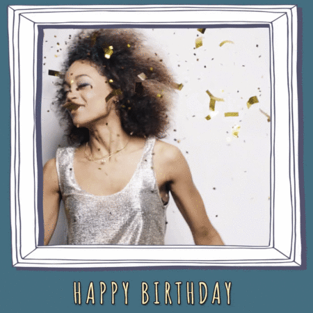 birthday GIF overlay