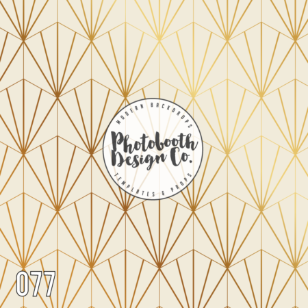 077 art deco photobooth backdrop