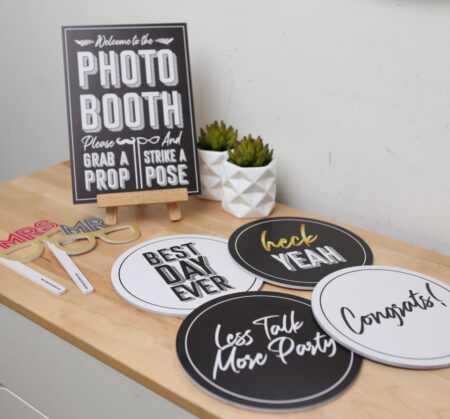 Photo Booth Props Display