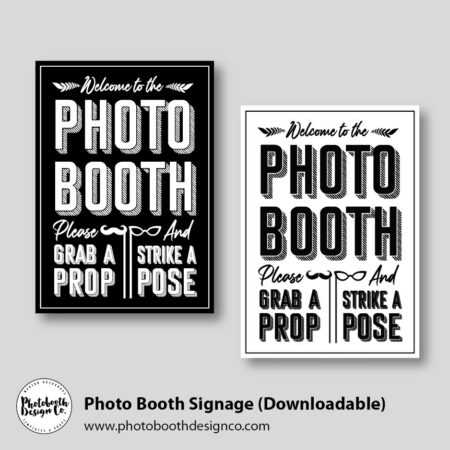 Photo Booth Sign Downloadable