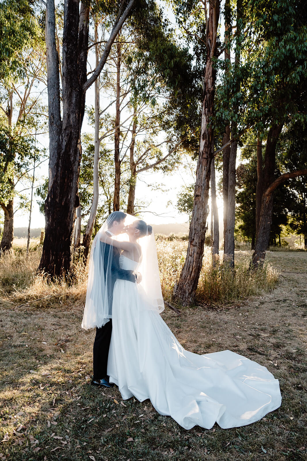 Bridal Couple at Leonards Hill Estate